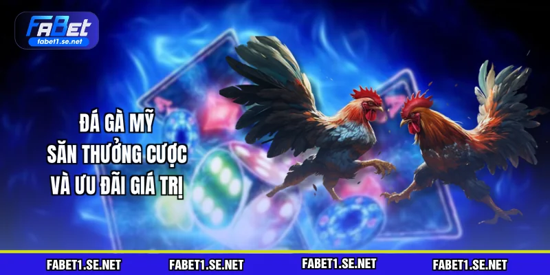 Đá Gà Mỹ - Săn Thưởng Cược Với Ưu Đãi Giá Trị Nhất